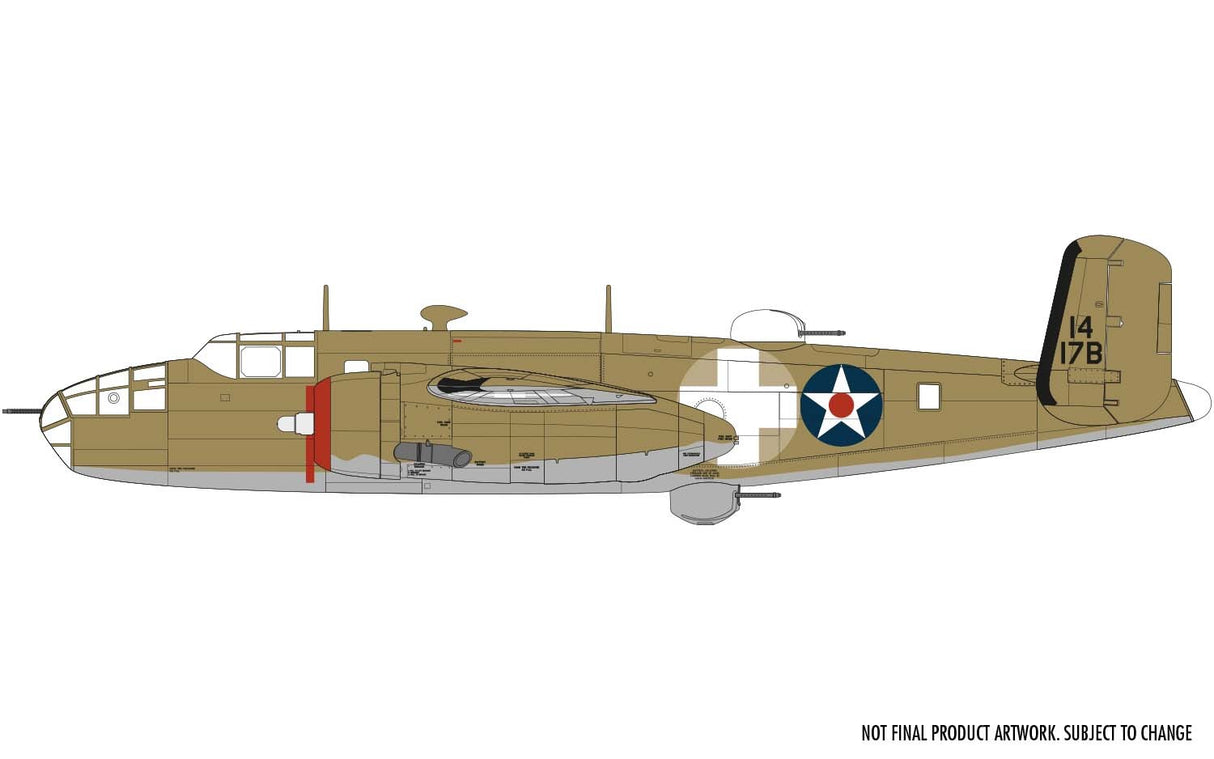 Airfix 1/72 North American B25B Mitchell Doolittle Raid A06020