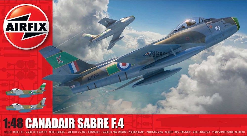 Airfix 1/48 RAF Canadair Sabre F.4 A08109