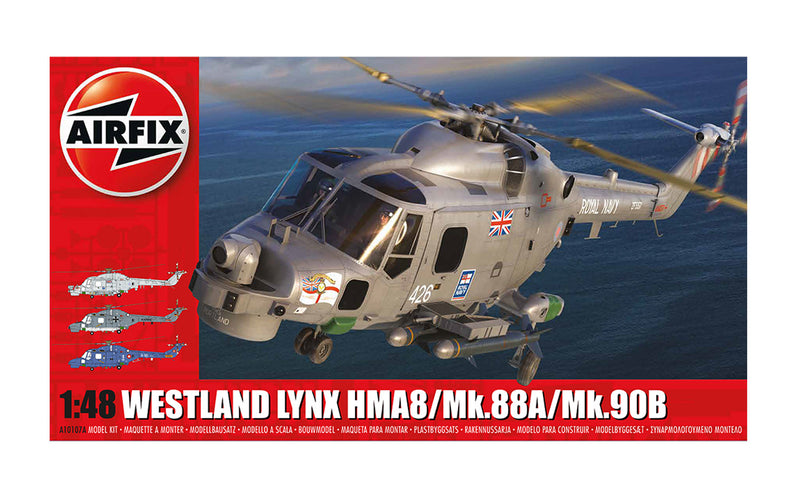 Airfix 1/48 Westland Lynx HMA8/Mk.88/Mk.90B A10107A