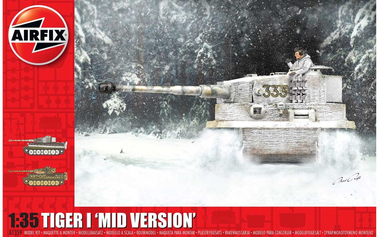 Airfix 1/35 Tiger I Mid Version A1359