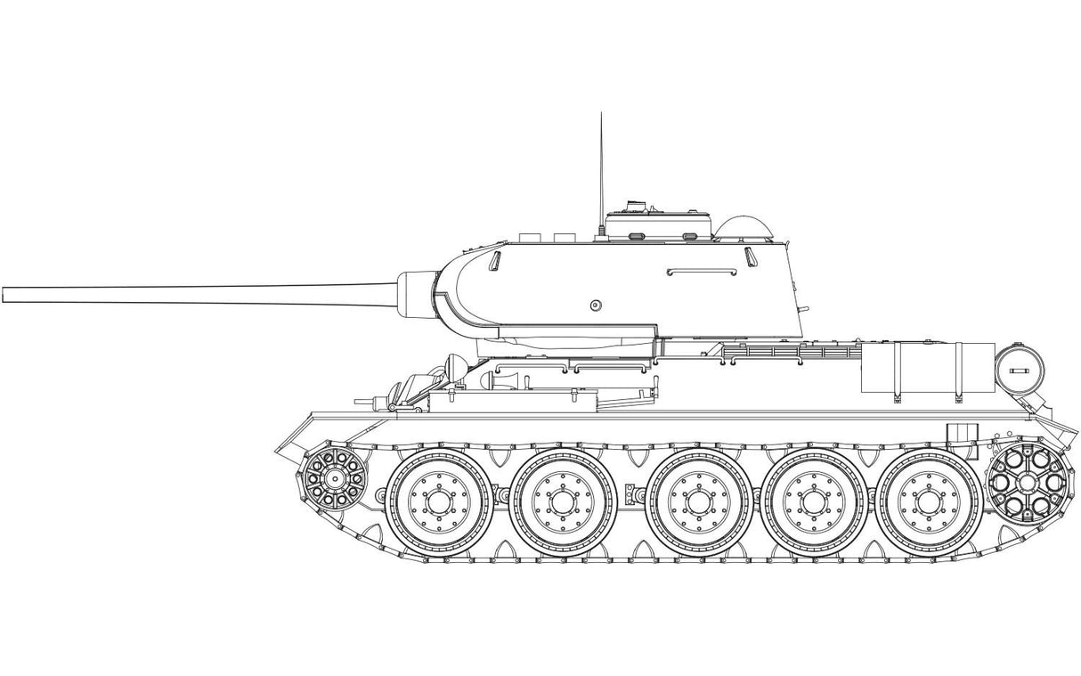 Airfix 1/35 T34/85 112 Factory Production A1361