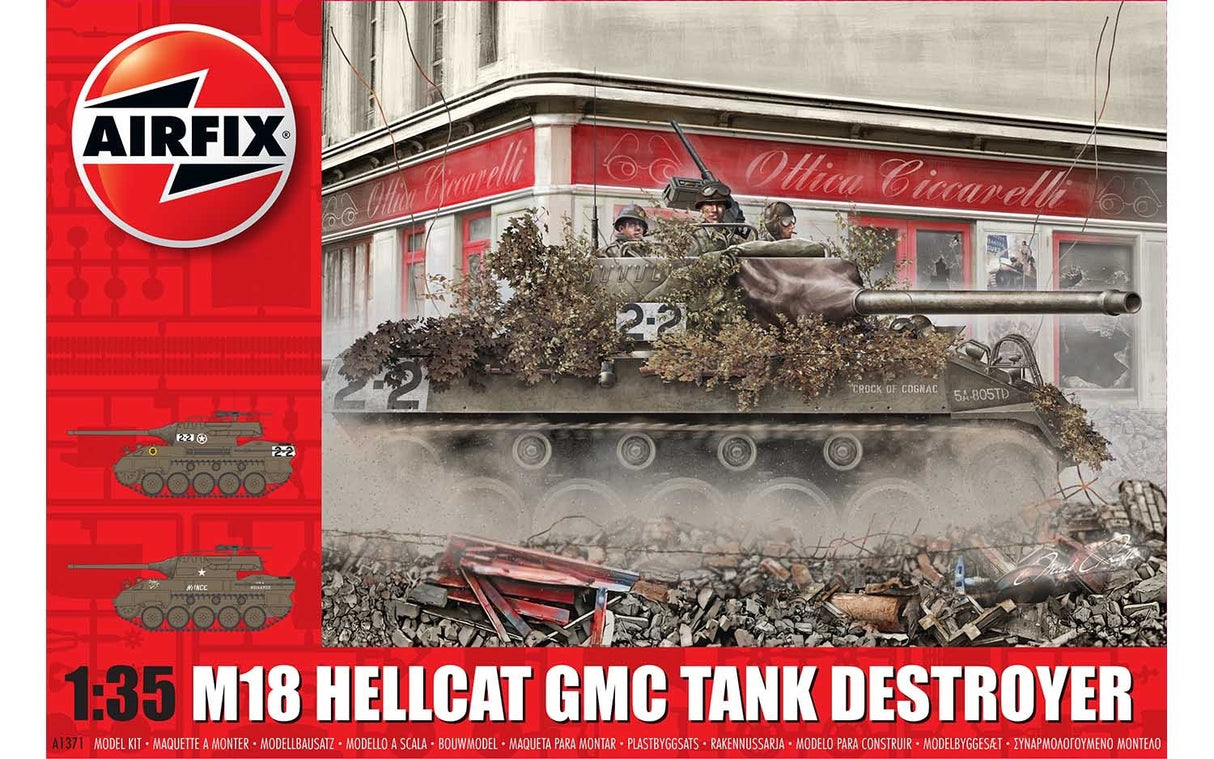 Airfix 1/35 M-18 Hellcat GMC Tank Destroyer A1371