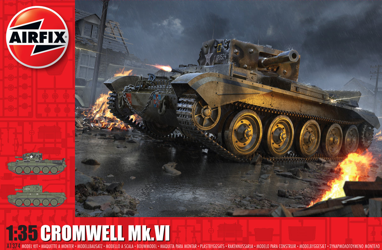 Airfix 1/35 Cruiser Mk.VIII A27M Cromwell Mk.VI A1374