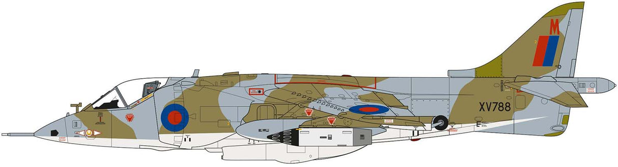 Airfix Vintage Classics 1/24 Hawker Siddeley Harrier GR.1 A18001V