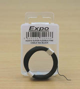 SUPER FLEXIBLE FINE CABLE 10m BLACK