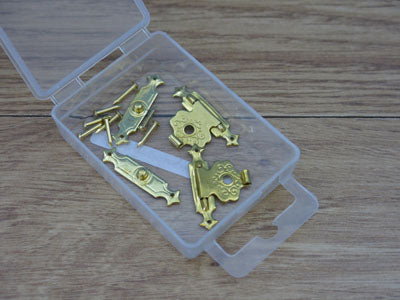 32mm BRASS PLATED CLASPS