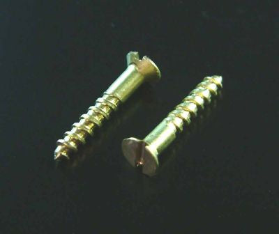 PK.20 BRASS 1g x 1/2 Inch SELF TAPPING SCREWS