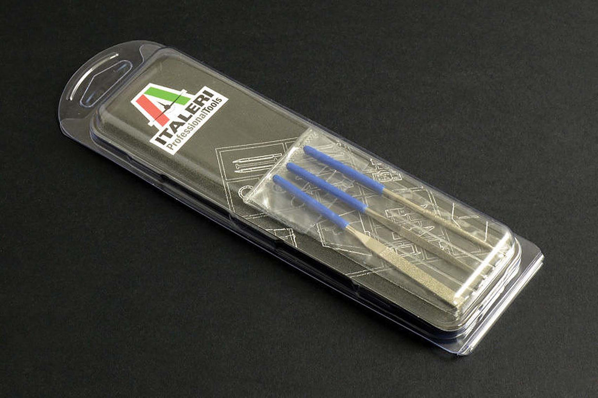 Italeri 3 pcs mini diamond file set - 100mm 50820