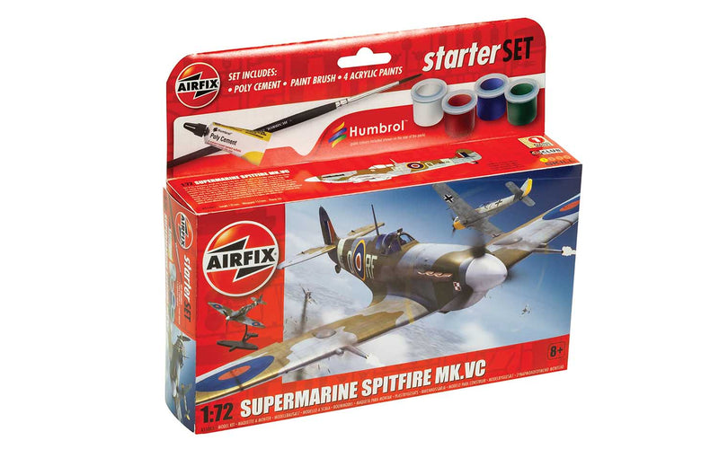 Airfix 1/72 Supermarine Spitfire MkVc Starter Set