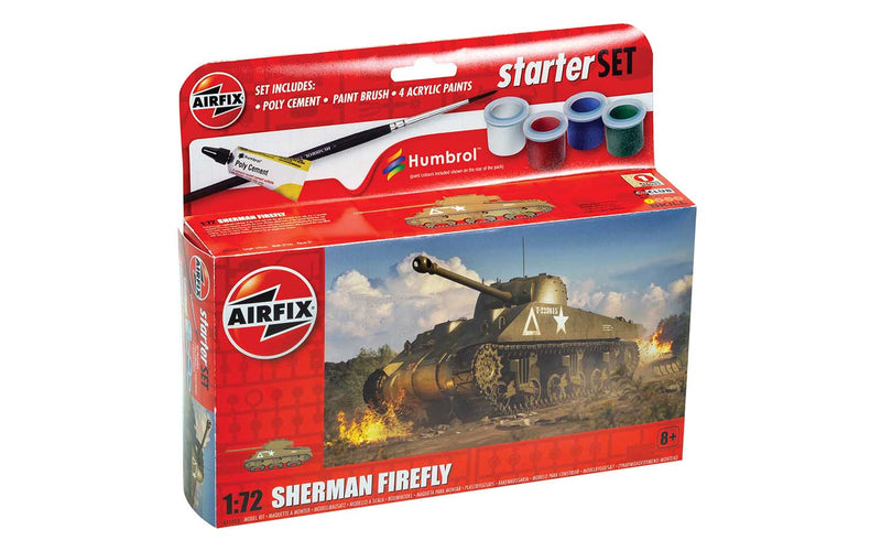 Airfix 1/72 Sherman FireFly Starter Set A55003