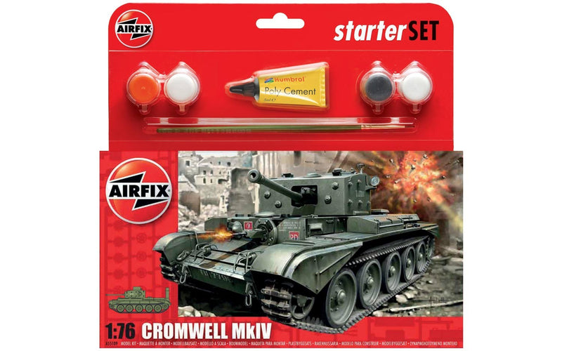 Airfix 1/76 Cromwell Mk IV Starter Set A55109
