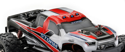 Abisma Storm 1:18 4WD High Speed Monster Truck BODYSHELL - Red