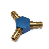 Metal Fuel Pipe Y-Joints (Blue)