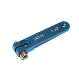 Aluminium Servo Arm 1.25in M3 (24T) (Blue)- Hitec