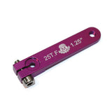 1.25in Aluminium Servo Arm M3 - Purple (For Futaba Savox & MacGregor)