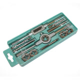 Tap & Die Set with Handles (12 Pcs)