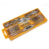 Tap & Die Set with Handles (20 Pcs)