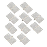 MacGregor RC Nylon Pinned Hinges (L16 x w28mm) - White (x10)