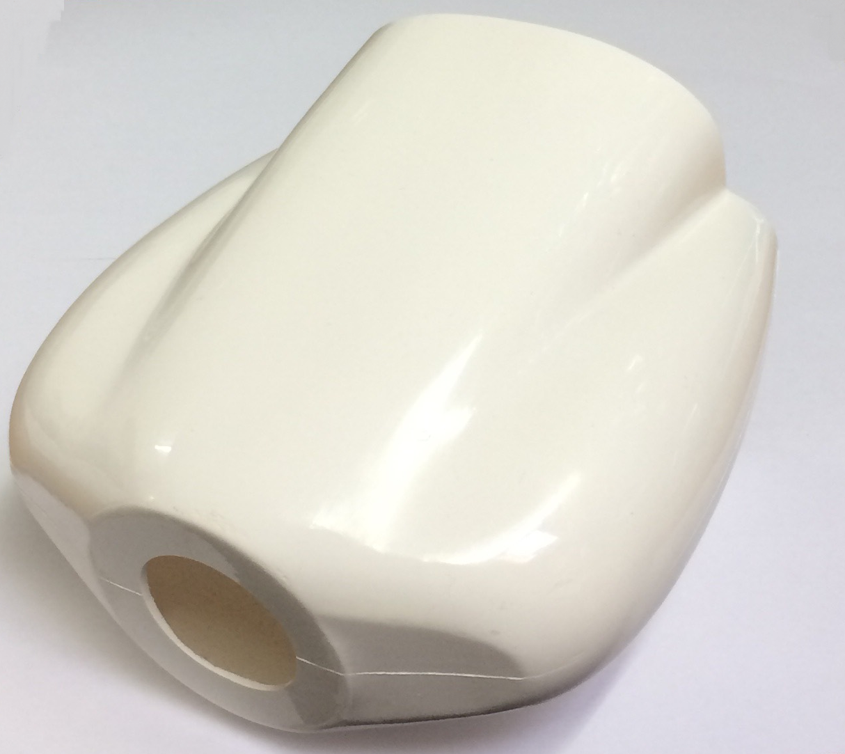 Acro Wot Cowl G/F - (plain white gel finish) For Kit Version