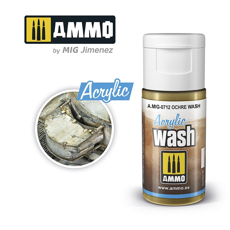 Ammo Acrylic Ochre Wash MIG0712