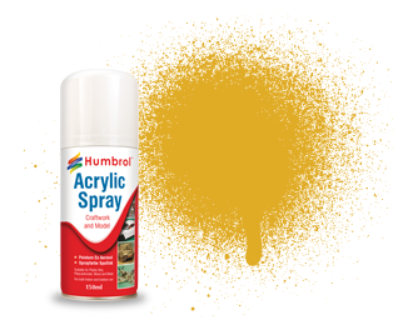 Humbrol 150ml Spray - Metallic Gold