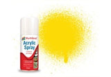 Humbrol Acrylic Hobby Sprays 150ml - 69 Gloss Yellow