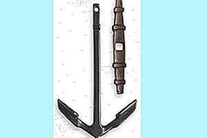 ANCHOR WITH TRAP 55x35mm