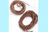 COTTON THREAD -BROWN-