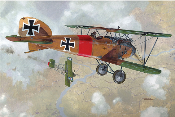 Roden 1/32 Albatros D III WWI German BiPlane Fighter ROD606