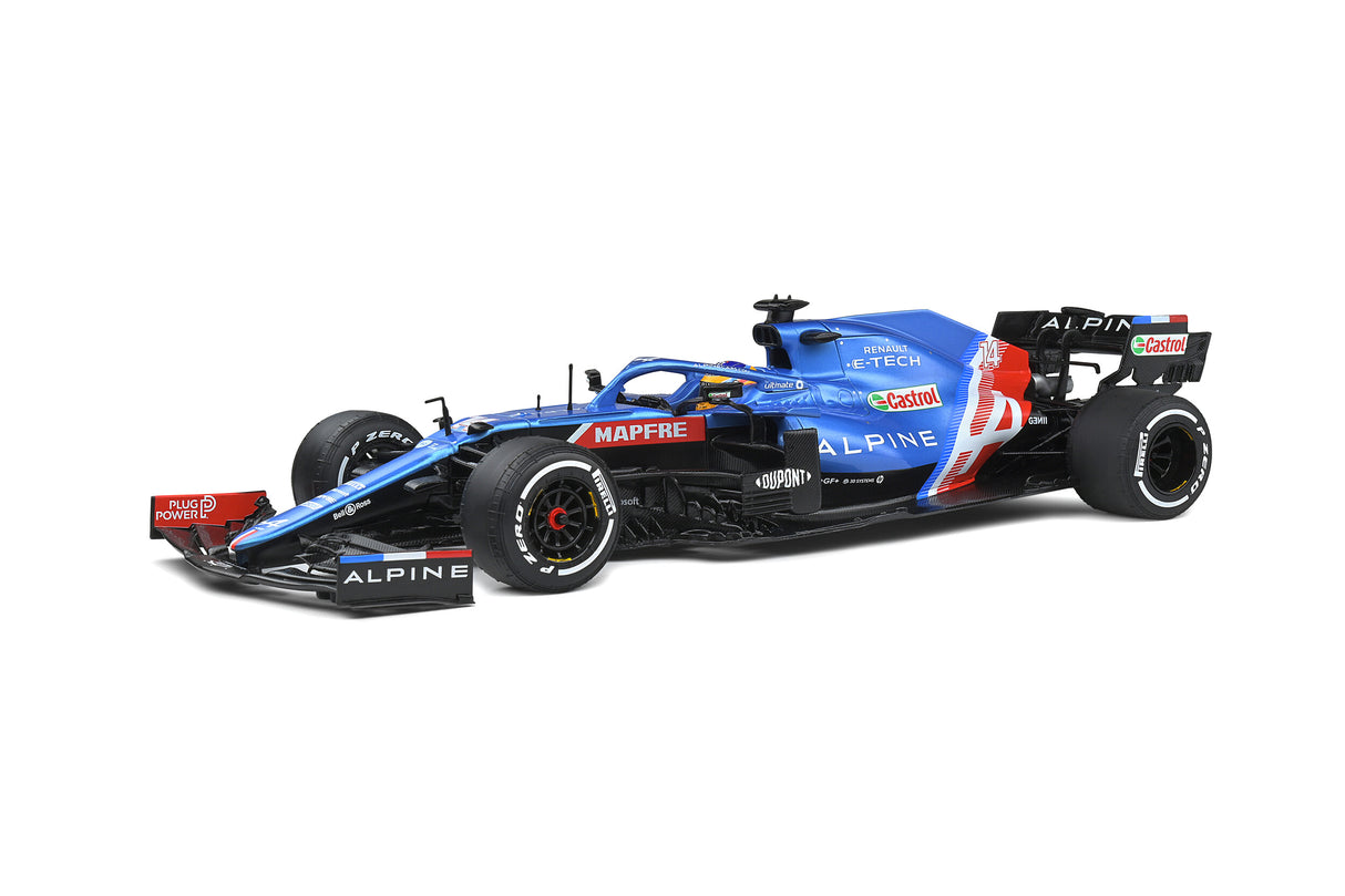 Solido – 1:18 Alpine F1 (A521) 2021 Portugese Grand Prix #14 Fernando Alonso