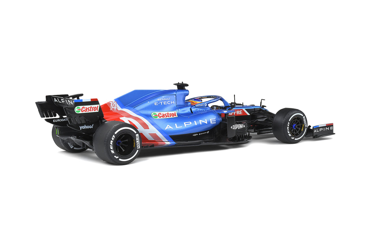 Solido – 1:18 Alpine F1 (A521) 2021 Portugese Grand Prix #14 Fernando Alonso