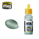 Ammo Mig Jimenez Acrylic Metal 17ml Paint MATT ALUMINUM