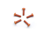 Arrowmax ALU SCREW ALLEN ROUNDHEAD M3X10 ORANGE (7075) (5)