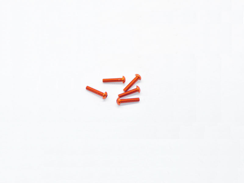 Arrowmax ALU SCREW ALLEN ROUNDHEAD M3X14 ORANGE (7075)