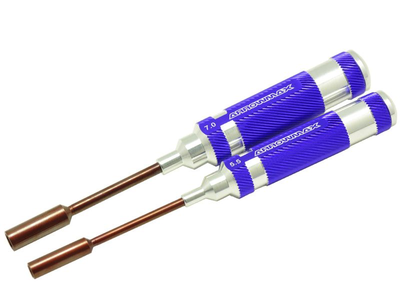 Arrowmax NUT DRIVER SET 5.5 & 7.0 X 100MM  2PCES