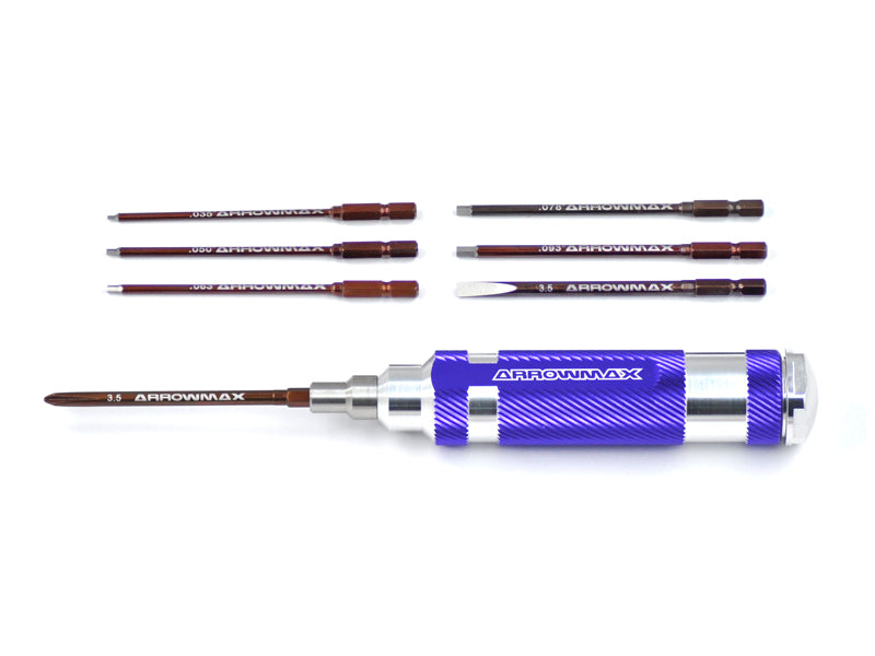 Arrowmax COMBO QUICK DRIVE TIP CADDY SET  US  7 PCS