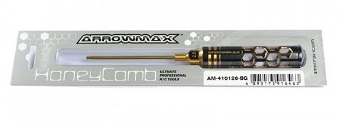 Arrowmax ALLEN WRENCH 2.5 X 100MM BLACK GOLDEN