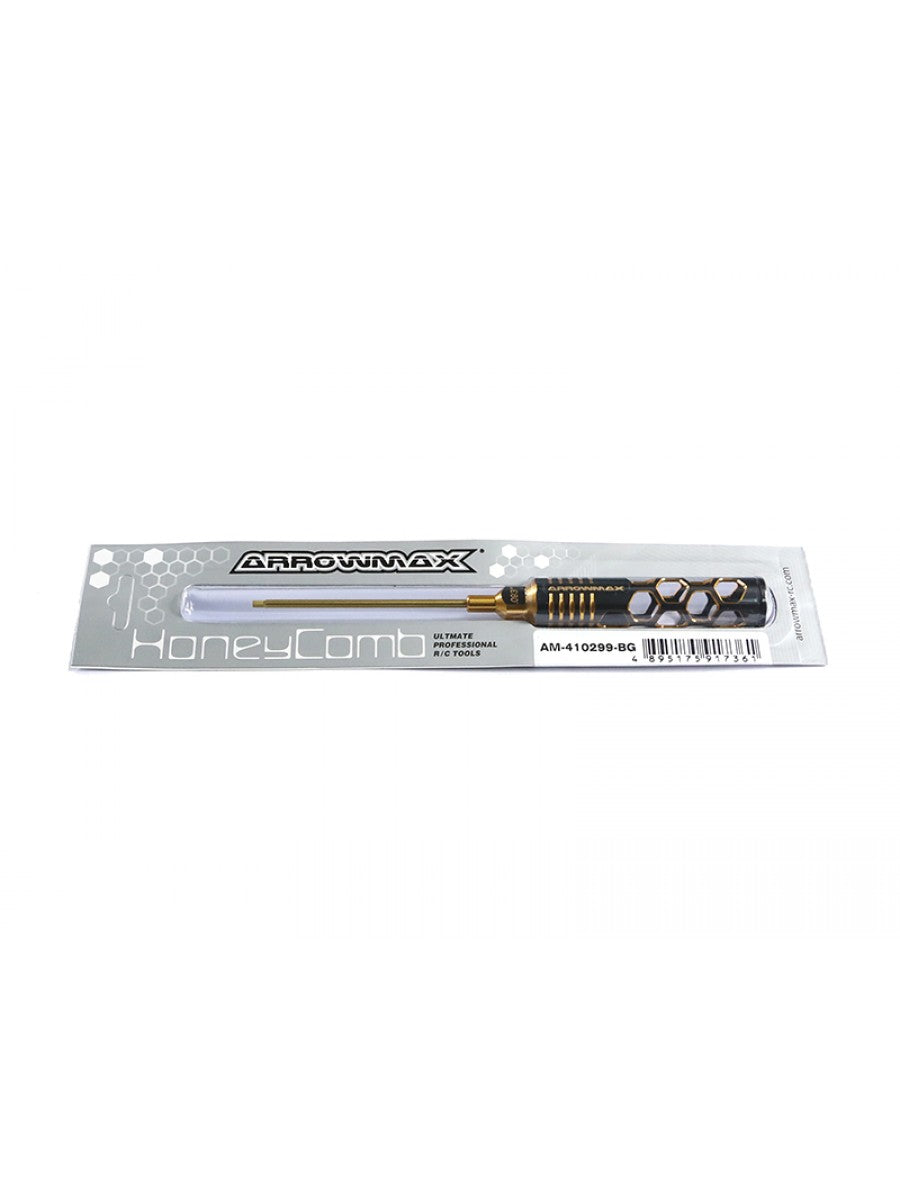 Arrowmax ALLEN WRENCH .035 X 100MM BLACK GOLDEN