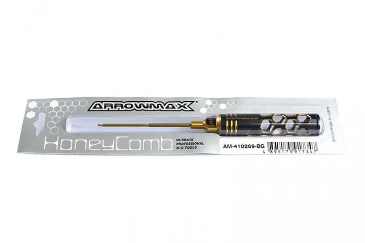 Arrowmax ALLEN WRENCH .078 (5/64) X 100MM BLACK GOLDEN