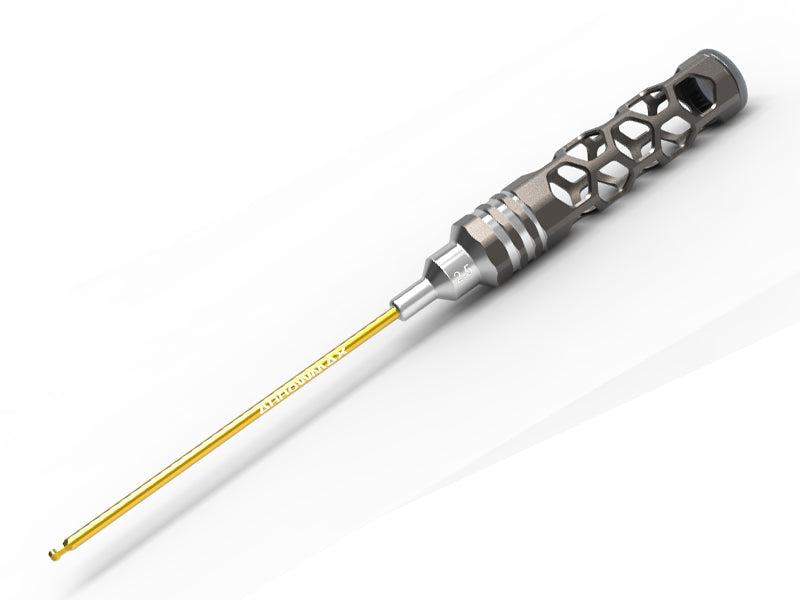 Arrowmax BALL DRIVER HEX WRENCH 2.5 X 120MM HONEYCOMB