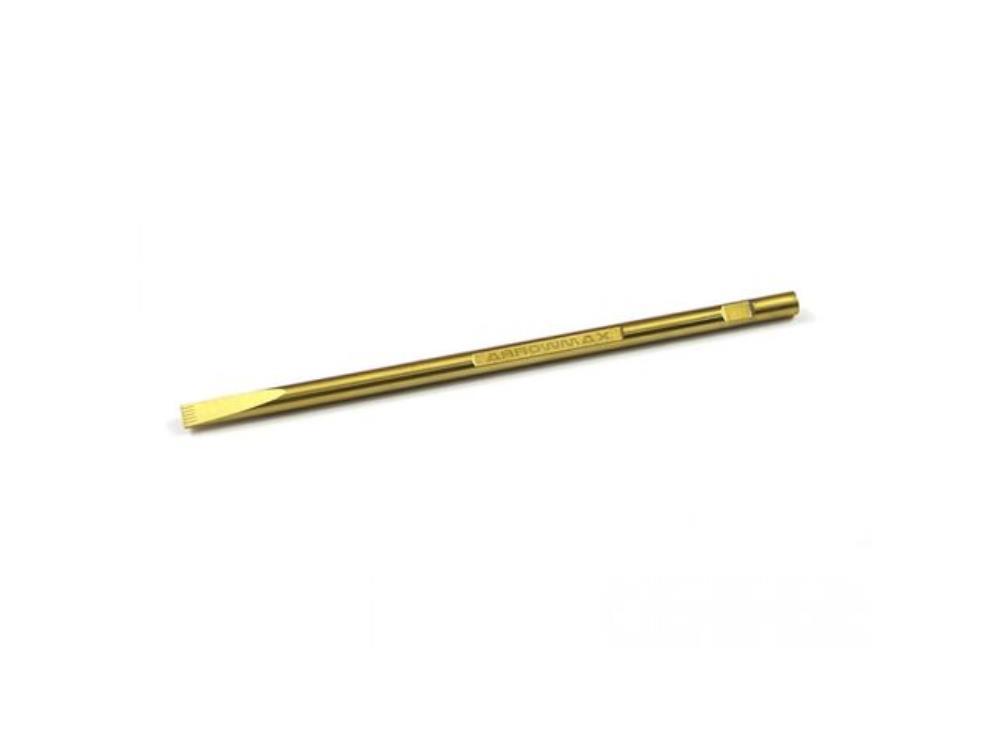 Arrowmax FLAT HEAD SCREWDRIVER 4.0 X 100MM TIP ONLY V3