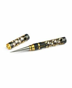 Arrowmax SMALL REAMER WITH END CAP FOR LEXAN BODY BLACK GOLDEN