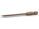 Arrowmax BALL DRIVER HEX WRENCH 2.5 X 80MM POWER TIP ONLY