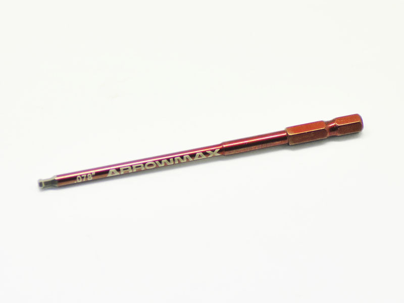 Arrowmax BALL DRIVER HEX WRENCH .078 (5:64) X 70MM  QUICK DRIVE TIP