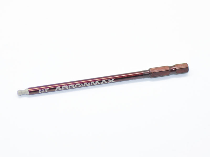 Arrowmax BALL DRIVER HEX WRENCH .093 (3:32) X 70MM  QUICK DRIVE TIP