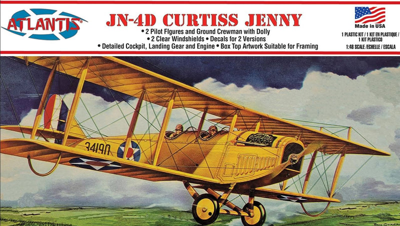 Atlantis 1/48 JN-4D Curtiss Jenny AMCL534