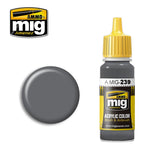 Ammo Mig Jimenez Acrylic 17ml Paint FS 36122 NEUTRAL GRAY