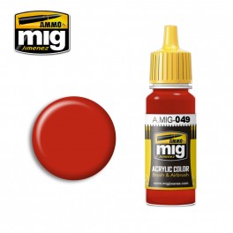 Ammo Mig Jimenez Acrylic 17ml Paint RED EARTH
