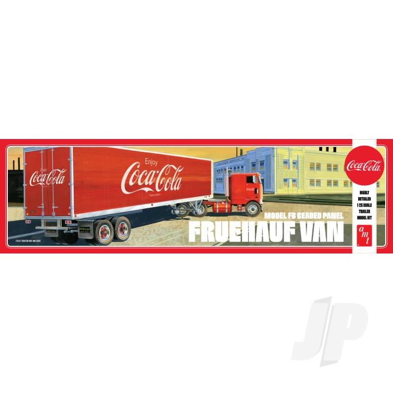 Fruehauf Beaded Van Semi Trailer (Coca-Cola)