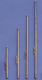 5705/11 Flagstaff Brass with Cleat & Holder 110mm (2)